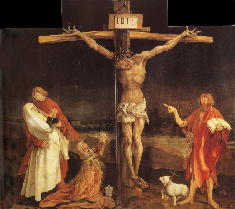 Matthias Grunewald The Crucifixion from the isenheim Altarpiece Spain oil painting art